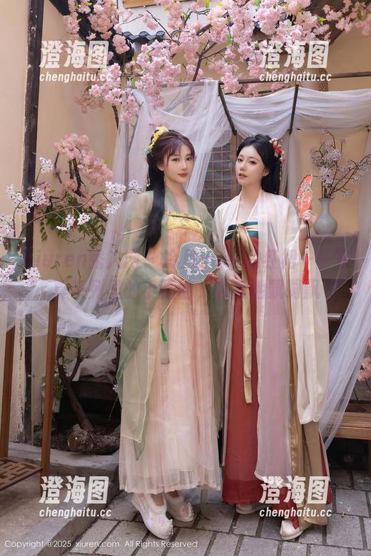 Xiuren秀人网 - 冷月yuer的红裙——写真系列里的小插曲，随意地飘啊飘