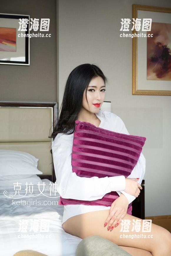 克拉女神 - 又是一组江琴的全套写真，问题是这双“美足”让我分心了，谁不会呢。