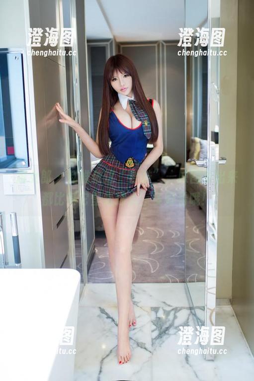 推女郎 - 赵惟依这“学妹”，原图拿出来都比其它壁纸迷人，多好看哦！