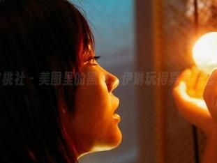蜜桃社 – 美图里的黑色，伊琳玩得真有一套。