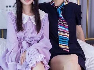 袜啵啵 – 图包里的甜甜圈与厚黑丝大腿袜，如此勾人，截图备用！