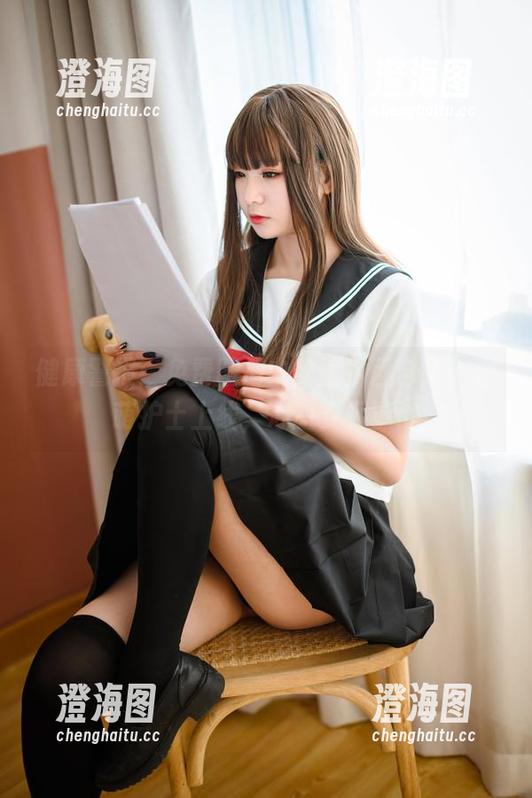 健康警报：免费图册中的青水百合子，歪萌护士上线，心脏受不了！