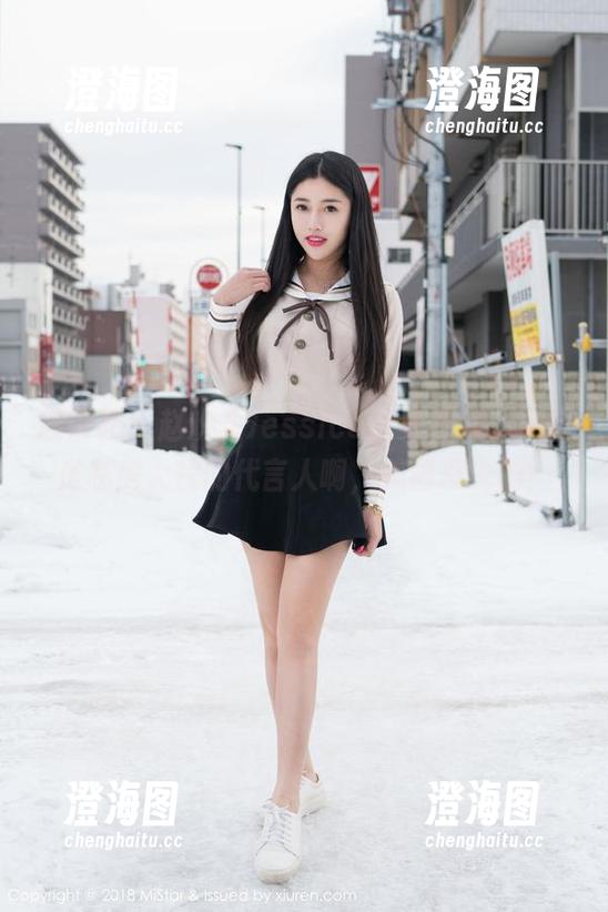 魅妍社 - 赵欢颜Jessica这身礼服，真的是私房大片的代言人啊，美图没说的！